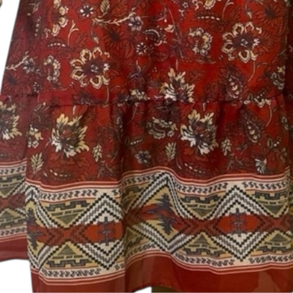 Roper Western Wrap Dress Size Medium New without Tags - Picture 3 of 11